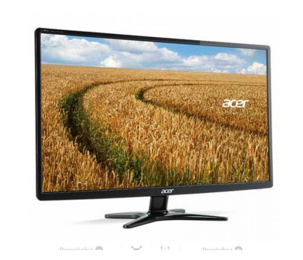 Acer G276HLABID czarny - 157078 - zdjęcie 2